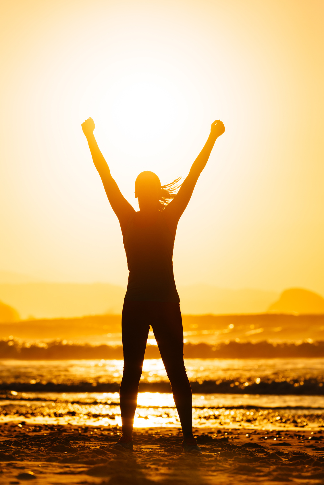 Fitness woman success