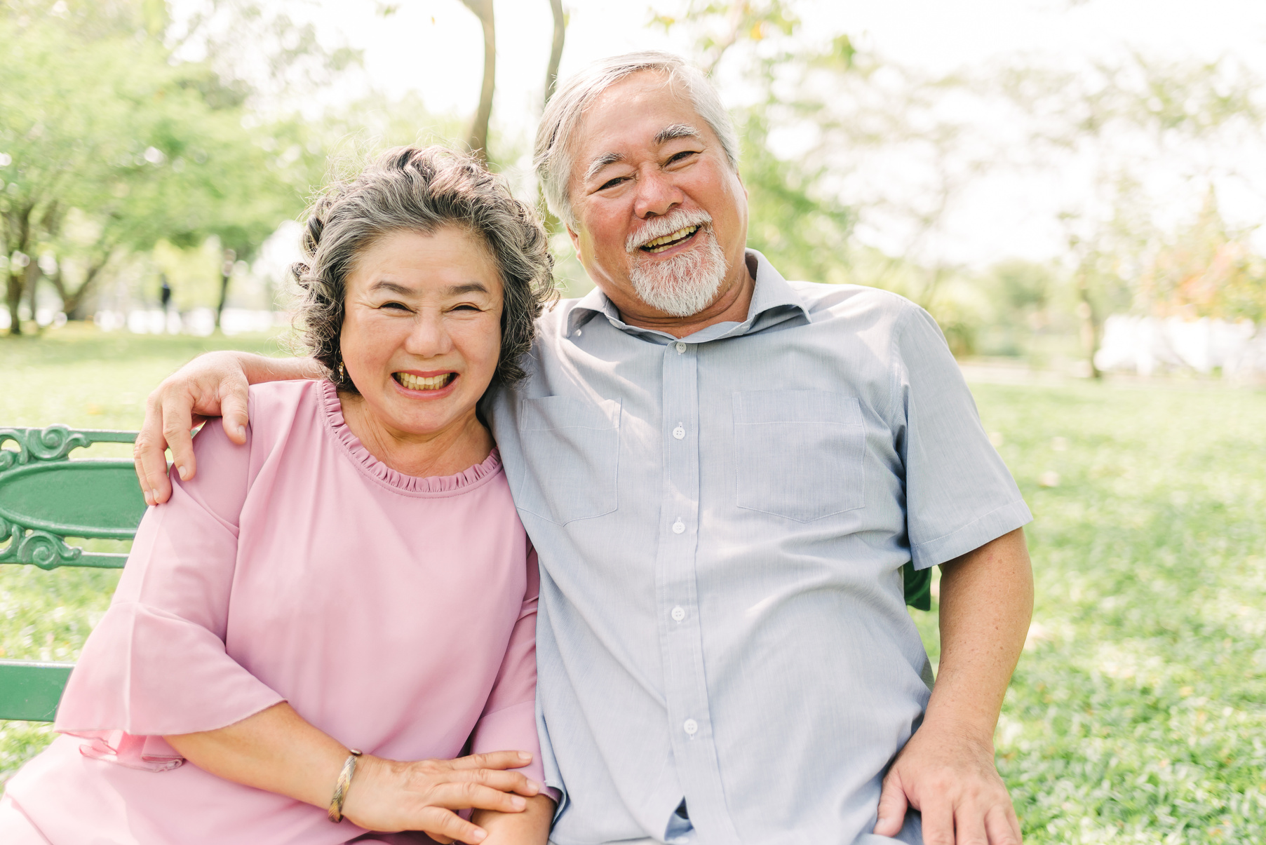 Happy Elderly Couple  