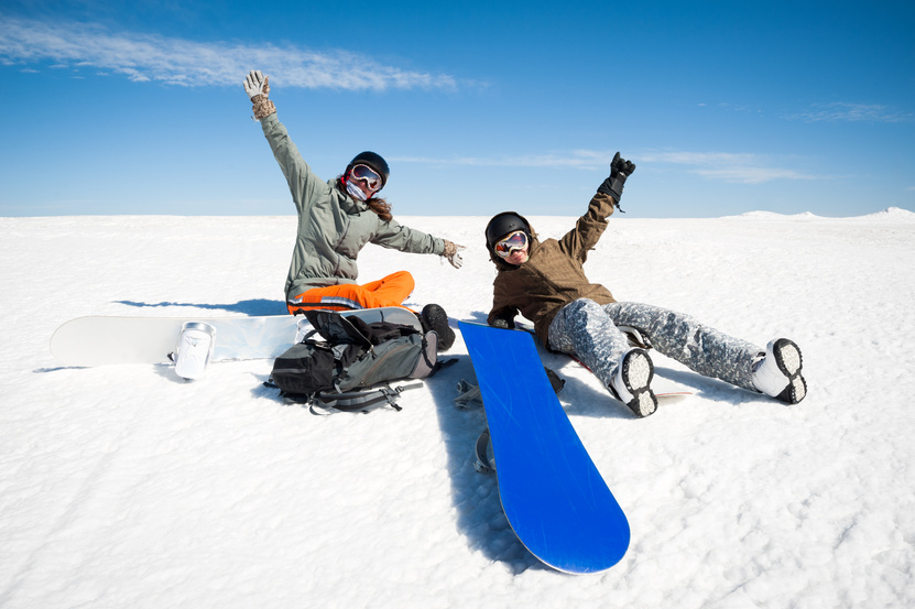 Snowboarders